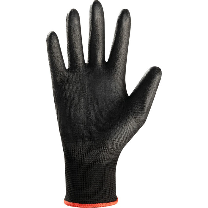 Mechanical Hazard Gloves, Black, Nylon Liner, Size 8