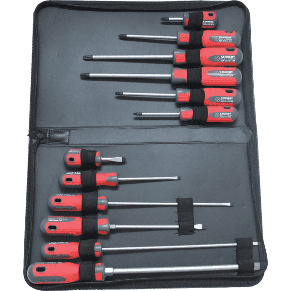 Pro-Torq Flared/Parallel/Phillips Screwdriver Set