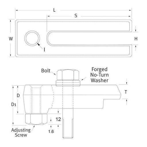 Clamps And Accessories - Mould Clamp Sets- Open Toe