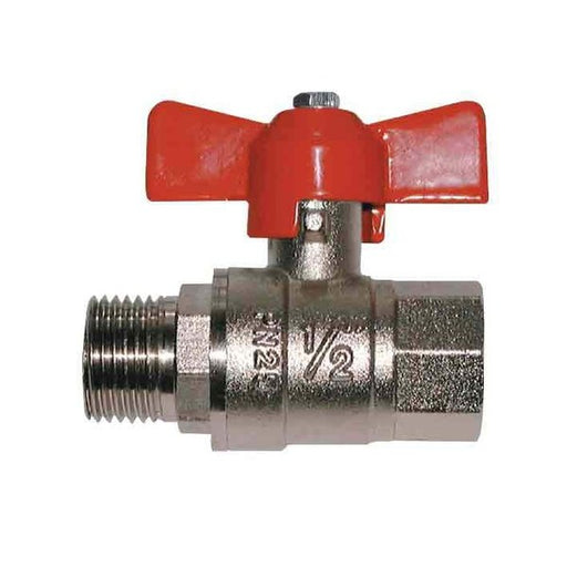 Hose Fittings - Ball Valve- T Handle, Female/Male Thread