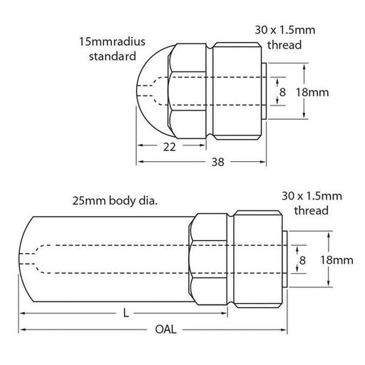 OEM Nozzle Tips - Klockner Style Nozzle Tip