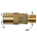 Waterline - DME Socket Couplings With Male Thread