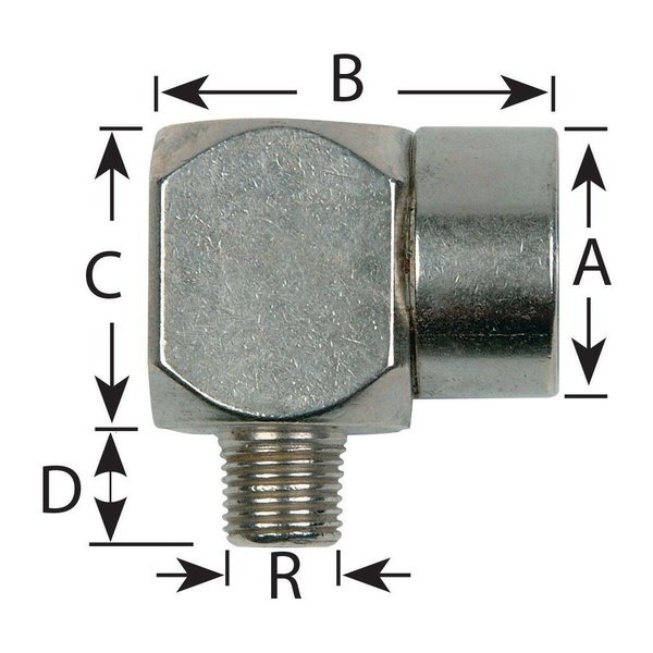 Waterline - RPL Compatible Male 90 Degree Plug