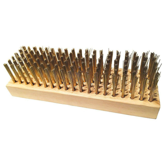 Workshop Supplies - Hand Brushes- Brass And Steel